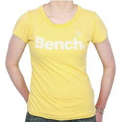 bench Ladies Flock T-Shirt - Lemon Drop