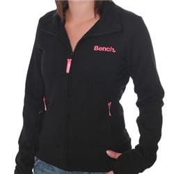 bench Ladies Hybrid Zip Thru Jacket - Black
