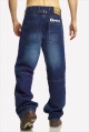 BENCH loose-fit cinch back jeans