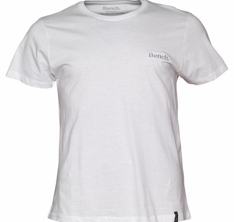Bench Mens Basic T-Shirt White