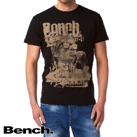 Bench Mens Bench Consume T-Shirt - Black
