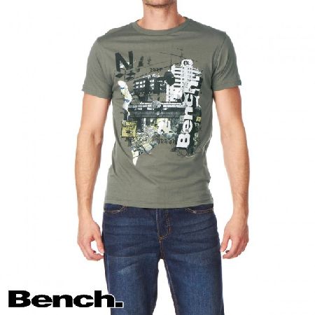 Bench Mens Bench Feed The Dirty Pigeons T-Shirt -