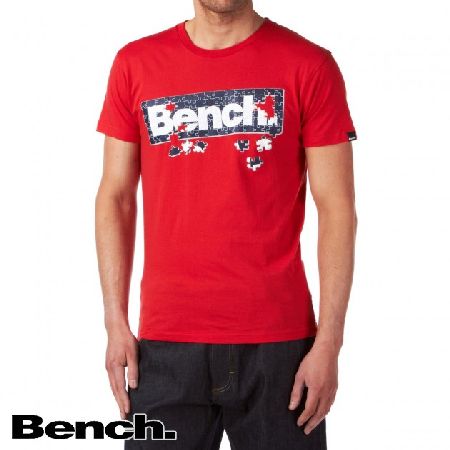 Bench Mens Bench Puzzle T-Shirt - Molten Lava