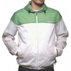 Bench Mens Hash Shell Jacket White/Green