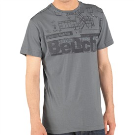 Bench Mens Shutters T-Shirt Folkstone Gray
