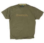 Bench Mens Spike High Build Logo T-Shirt Green
