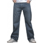Bench Mens United Loose Fit Jean Distress Wash