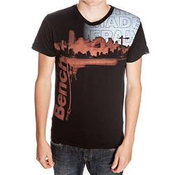 Bench Paint The City SS T-Shirt - Black