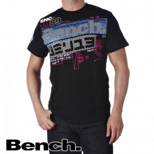Bench T-Shirts - Bench Analogue T-Shirt - Black