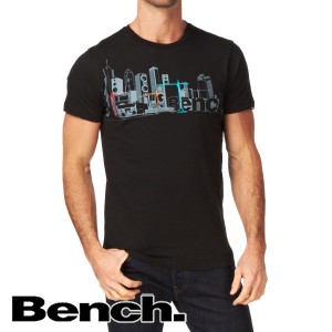 T-Shirts - Bench Check City T-Shirt - Black