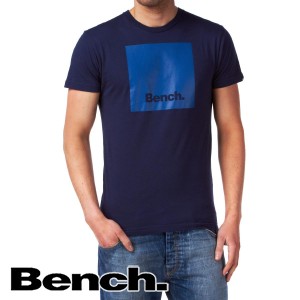 Bench T-Shirts - Bench Fullstop T-Shirt - Peacoat