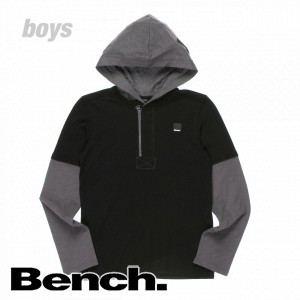 Bench T-Shirts - Bench Gear Hooded Long Sleeve