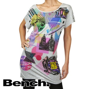 Bench T-Shirts - Bench Globe T-Shirt - Medium