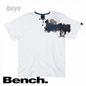 Bench T-Shirts - Bench Tap T-Shirt - White
