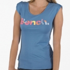 Womens Beach Hut T-Shirt Blue