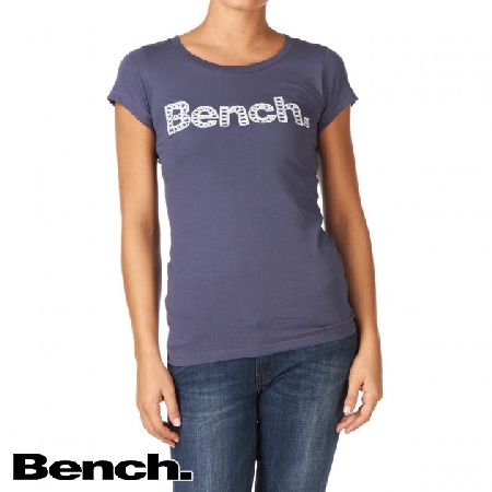 Bench Womens Bench Declan T-Shirt - Nightshadow Blue