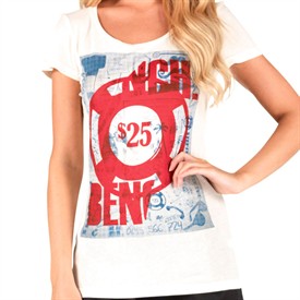 Bench Womens Bradley T-Shirt Pristine