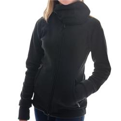 Bench Womens Funnel Neck Fleece - Black