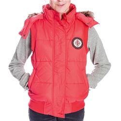Bench Womens Genner Showerproof Gilet - Poinsettia