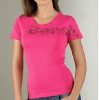 Womens Ready For Anything T-Shirt Fuchsia Rose