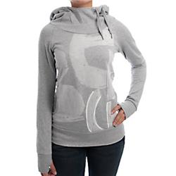 Womens Scramble Hoody - Grey Marl
