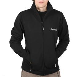 Zip Thru Sweat - Black