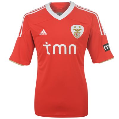 Benfica Adidas 2011-12 Benfica Adidas Home Football Shirt