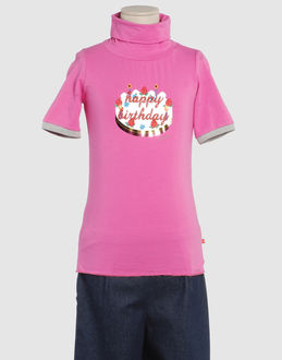 TOP WEAR Short sleeve t-shirts GIRLS on YOOX.COM