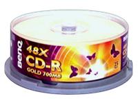 BenQ CD-R 80MIN 700MB 25 PACK SPINDLE