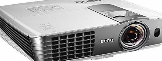 BenQ W1080ST 1080p Full HD Short-Throw Video Projector (2200 Lumens, 100 inch at 1.5 m, 2D Keystone for Side Projection, HDMI x 2, MHL and Optional Wireless Kit) - White/Grey