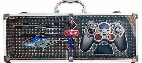 Toys Remote Control Helicopter in Aluminium Carry Case