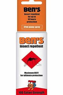 Bens 100 Insect Repellent Spray 37Ml
