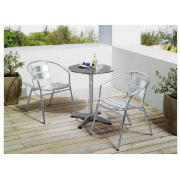 Benson 2 Seater Set, Aluminium