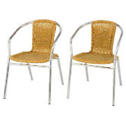 Benson Stacking Chair, Rattan