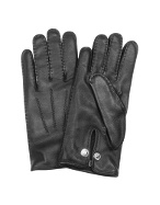 Dents Black Pittards Cabretta Gloves