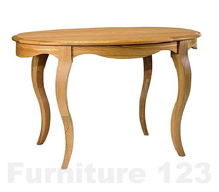 Bentley Designs Amore Solid Oak Oval Dining Table - WHILE STOCKS
