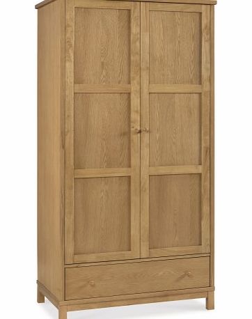 Bentley Designs Atlanta Double Wardrobe In Oak