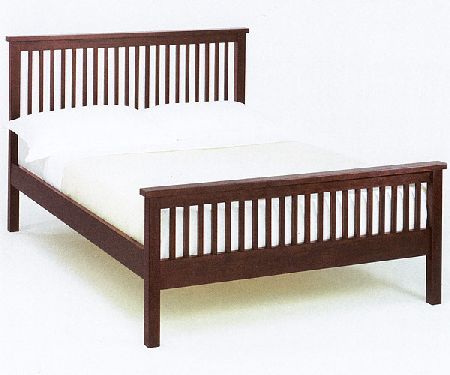 Atlantis Dark Bed Frame Single 90cm