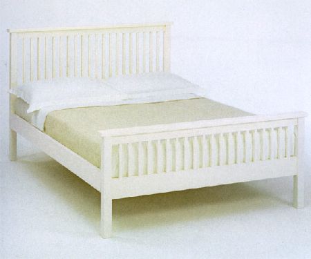 Atlantis Ivory Bed Frame Double 135cm