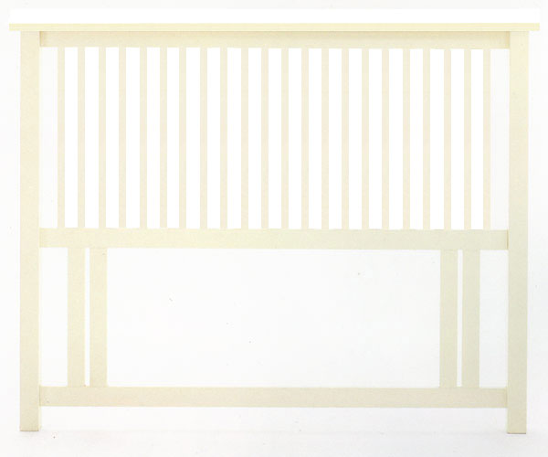 Bentley Designs Atlantis Ivory Headboard Single 90cm