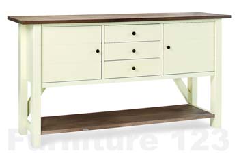 Bentley Designs Coniston Two Tone Large Sideboard