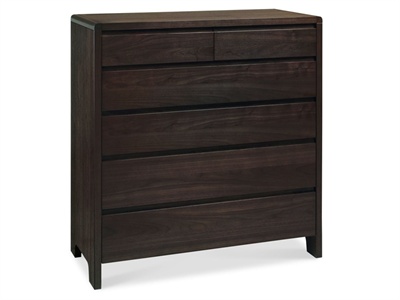 Domino 2+4 Drawer Chest Small Single (2