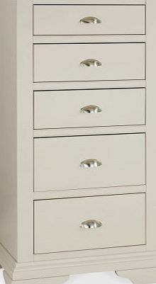 Bentley Designs Hampstead Tall 5 Drawer Chest in