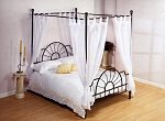 Bentley Designs Imola Bedstead with Drapes