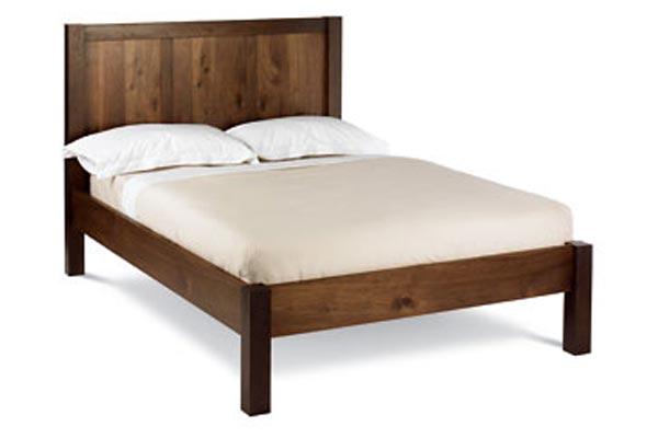 Lyon Walnut Bedframe Double 135cm