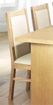 Tetro Dining Chairs (pair) in Oak