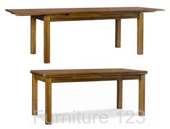 Bentley Designs Todela Light 6-8 Seater Extending Dining Table