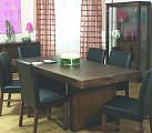 Designs Tokyo Dining Set with 6 Brown