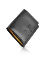 Bentley Ettinger Black Leather Coin Purse