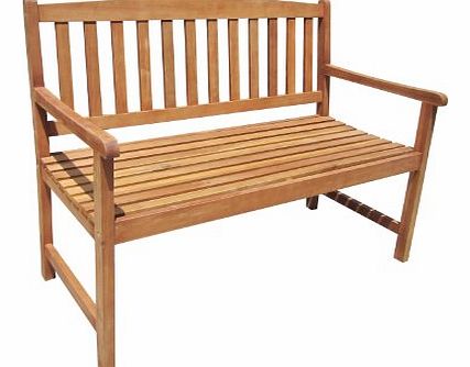 2-3 Seater Acacia Wooden Garden Patio Bench Seat
